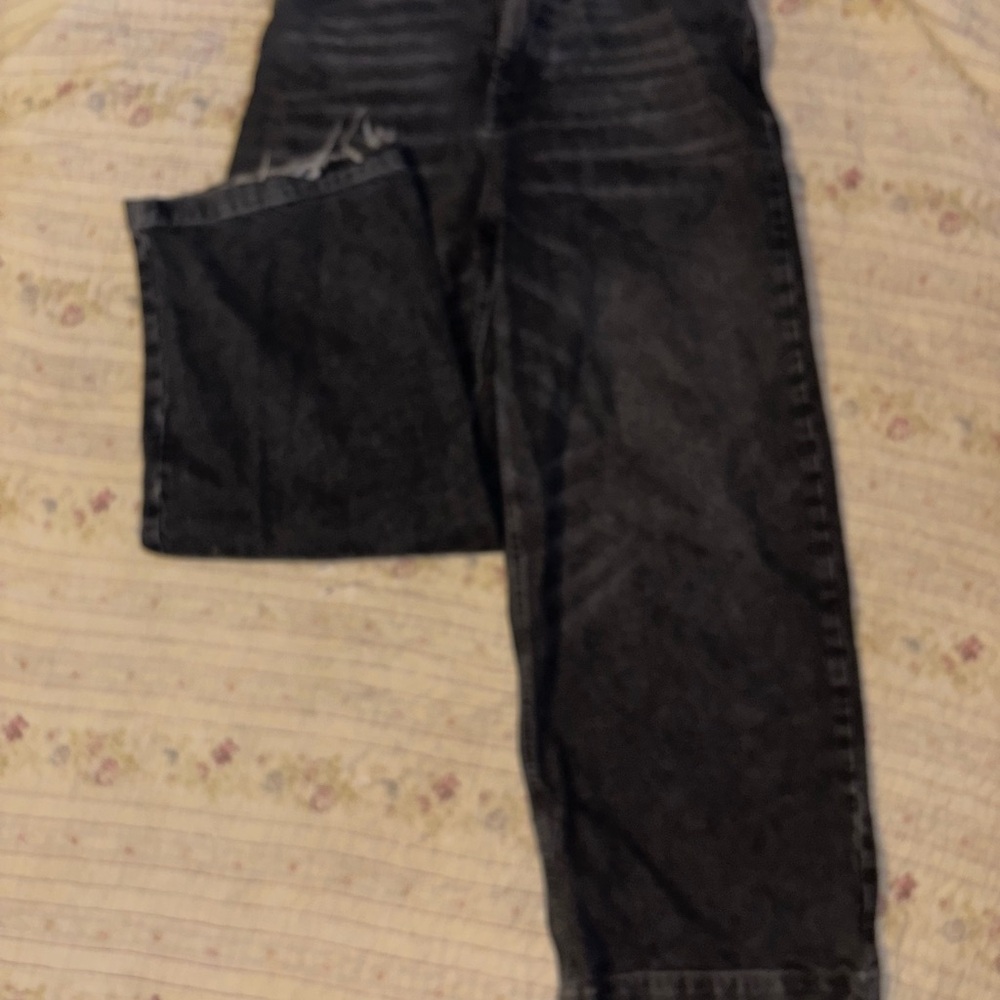 Zara Men's Dark Gray Straight Jeans